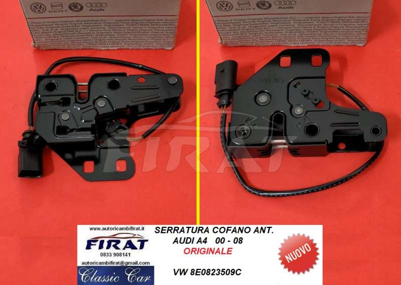 SERRATURA COFANO AUDI A4 00-08 ANT. (8E0823509C)